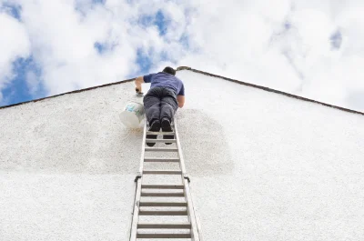 Peinture extérieure à Chaulhac — façades et ravalement